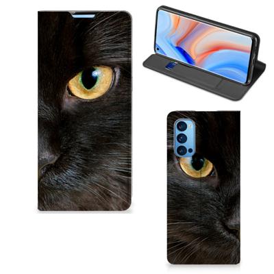 OPPO Reno4 Pro 5G | Hoesje maken | Zwarte Kat