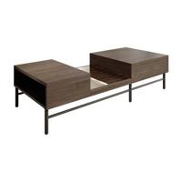 Meubella Salontafel Paz - Donker eiken - 134 cm