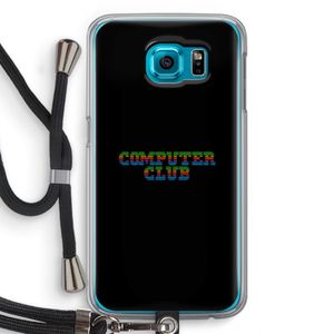 Retro: Samsung Galaxy S6 Transparant Hoesje met koord
