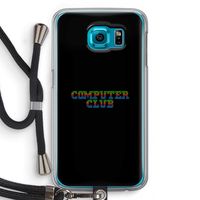 Retro: Samsung Galaxy S6 Transparant Hoesje met koord