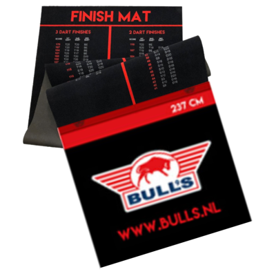 Bulls Carpet Finish Dartmat incl Oche