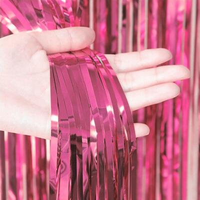 Folie gordijn (Roze)