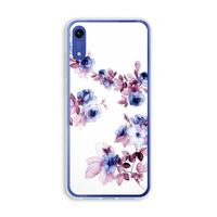 Waterverf bloemen: Honor Play 8A Transparant Hoesje