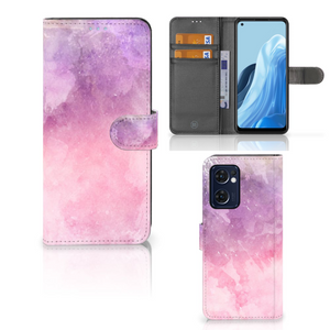 Hoesje OPPO Find X5 Lite | Reno 7 5G Pink Purple Paint