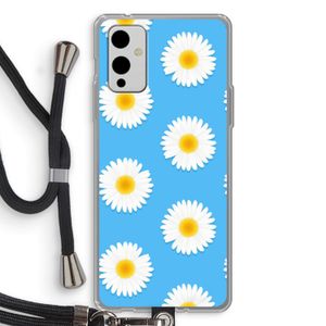 Margrietjes: OnePlus 9 Transparant Hoesje met koord