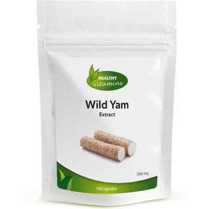 Wild yam | 100 capsules | sterk | Vitaminesperpost.nl