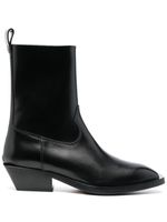 Aeyde bottines à talon fuselé - Noir