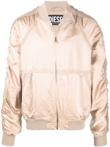 Diesel veste bomber à effet satiné - Tons neutres