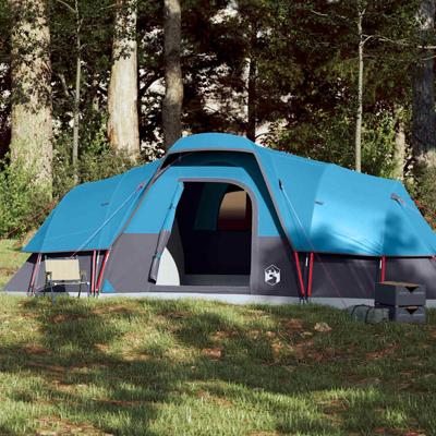VidaXL Koepeltent voor gezin 11-persoons waterdicht blauw