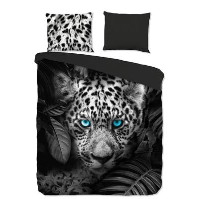 Dekbedovertrek Blue Eyes - Lits-Jumeaux (240x220 cm) - Meerkleurig Microvezel - Dessin: Dieren, Natuur - Pure - Dekbed-Discounter.nl