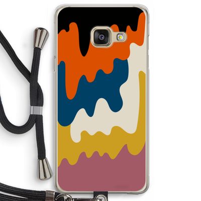 Baar A: Samsung Galaxy A3 (2016) Transparant Hoesje met koord
