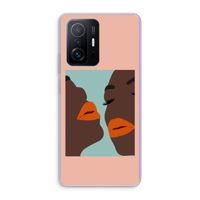 Orange lips: Xiaomi 11T Transparant Hoesje