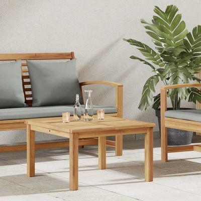 Salontafel Bruin 60 x 60 x 36 cm Massief teakhout