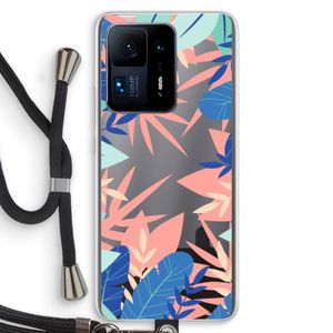 Tropisch: Xiaomi Mi Mix 4 Transparant Hoesje met koord