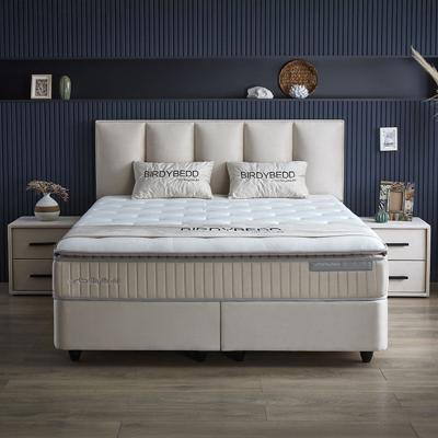 Boxspring 180x200 Cm 2 Kastjes Hybrid Dekbed Discounter - Dekbed-Discounter.nl