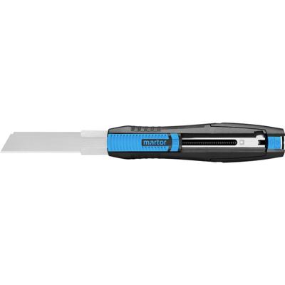 MARTOR 38000102 Martor veiligheidsmes Secunorm 380 18 mm 78 mm bandstaal zwart/cyaan 1 stuk(s)