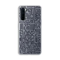 Moroccan Print: OnePlus Nord Transparant Hoesje