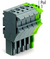 WAGO 2022-105/000-036 Connector, female Grijs, Groen, Geel 50 stuk(s)