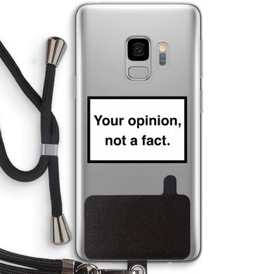 Your opinion: Samsung Galaxy S9 Transparant Hoesje met koord