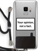 Your opinion: Samsung Galaxy S9 Transparant Hoesje met koord