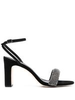 Loeffler Randall sandales Shay 80 mm à ornements strassés - Noir - thumbnail