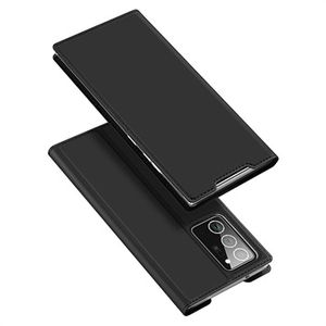 Dux Ducis Skin Pro Samsung Galaxy Note20 Ultra Flip Case met Kaartsleuf - Zwart