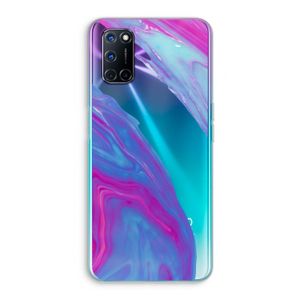 Zweverige regenboog: Oppo A72 Transparant Hoesje