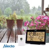 Alecto WS-2300 - Weerstation met draadloze buitensensor, zwart