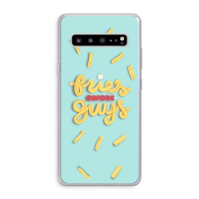 Always fries: Samsung Galaxy S10 5G Transparant Hoesje