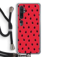 Watermelon: Xiaomi Mi Note 10 Pro Transparant Hoesje met koord
