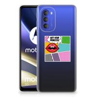 Motorola Moto G51 5G | Sillicone Back Cover | Popart Princess Motorola Moto G51 5G | Sillicone Back Cover | Popart Princess