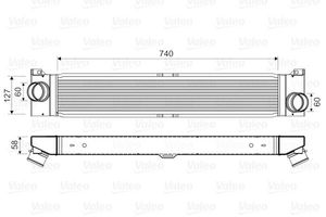 Intercooler, inlaatluchtkoeler 818569