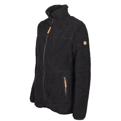 Wendy fleecevest dames zwart maat 4XL