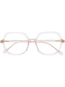 Mykita Farah rectangle-frame glasses - Rose