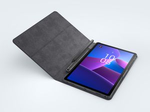 Lenovo Book Case voor Lenovo Tab M10 Plus (3rd Gen) Tablethoesje Grijs
