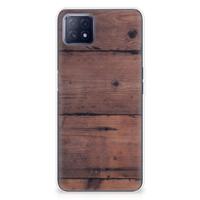 OPPO A53 5G | OPPO A73 5G | Bumper Hoesje | Old Wood