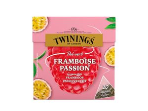 Twinings Groene thee framboos passievrucht (20 Zakjes)