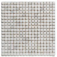 The Mosaic Factory Natural Stone Mozaiek Tegel Vierkant - Cararra Anticato Marmer Natural 305x305 mm