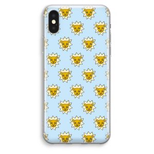 Leeuwenkoppen: iPhone XS Max Transparant Hoesje