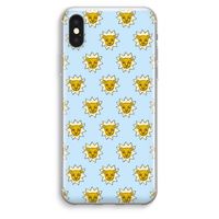Leeuwenkoppen: iPhone XS Max Transparant Hoesje