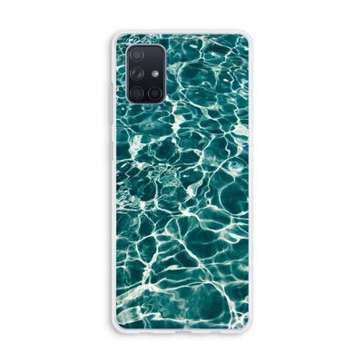 Weerkaatsing water: Galaxy A71 Transparant Hoesje