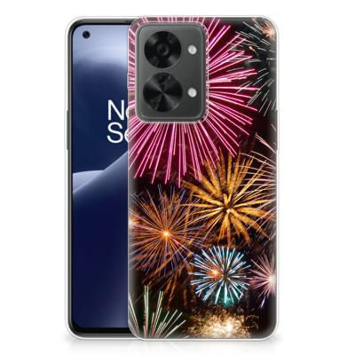 OnePlus Nord 2T | Sillicone Back Cover | Vuurwerk