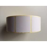 Thermo-etiketten 40x38mm kern 40 perm