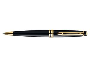 Balpen Waterman Expert black lacquer GT medium