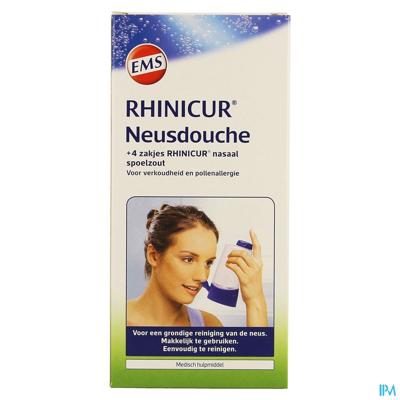 Rhinicur Douche Nasale + 4 Zakjes Spoelzout