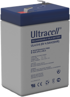 Ultracell loodaccu 6v 4,5Ah