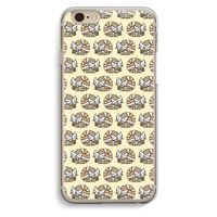 Slapende poes: iPhone 6 / 6S Transparant Hoesje