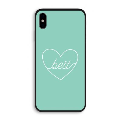 Best heart pastel: iPhone XS Biologisch afbreekbaar hoesje