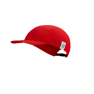 Compressport 5 panel light cap - ROOD - Unisex