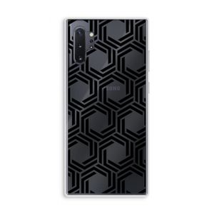 Geometrisch patroon: Samsung Galaxy Note 10 Plus Transparant Hoesje